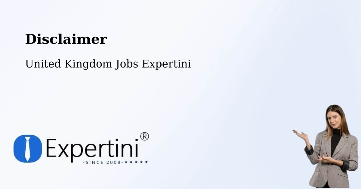Disclaimer – Newport - United Kingdom Jobs Expertini